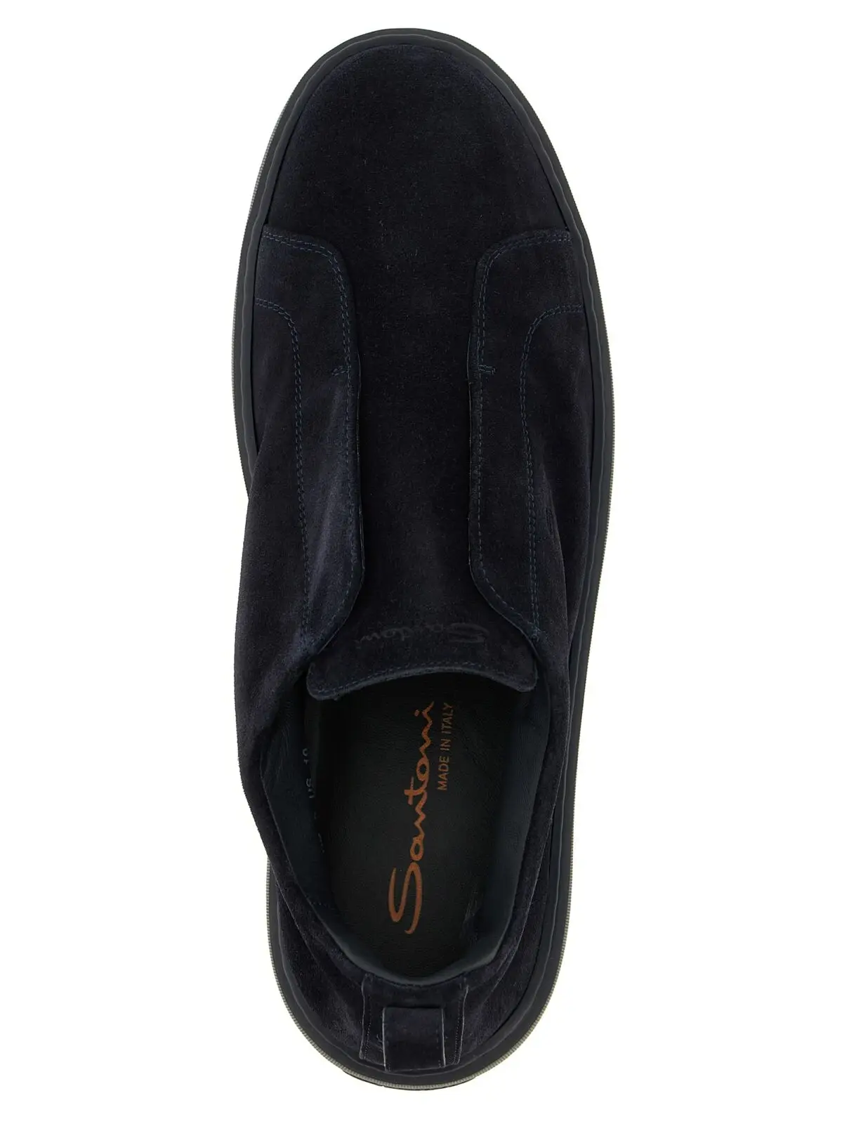 Кросівки Santoni Victory Сині 4 'Victory' sneakers 100% calfskin leather (Bos Taurus) SANTONI Blue