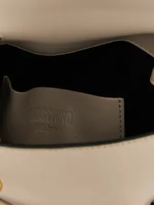 'Tie Me' small handbag 100% polyester MOSCHINO Beige