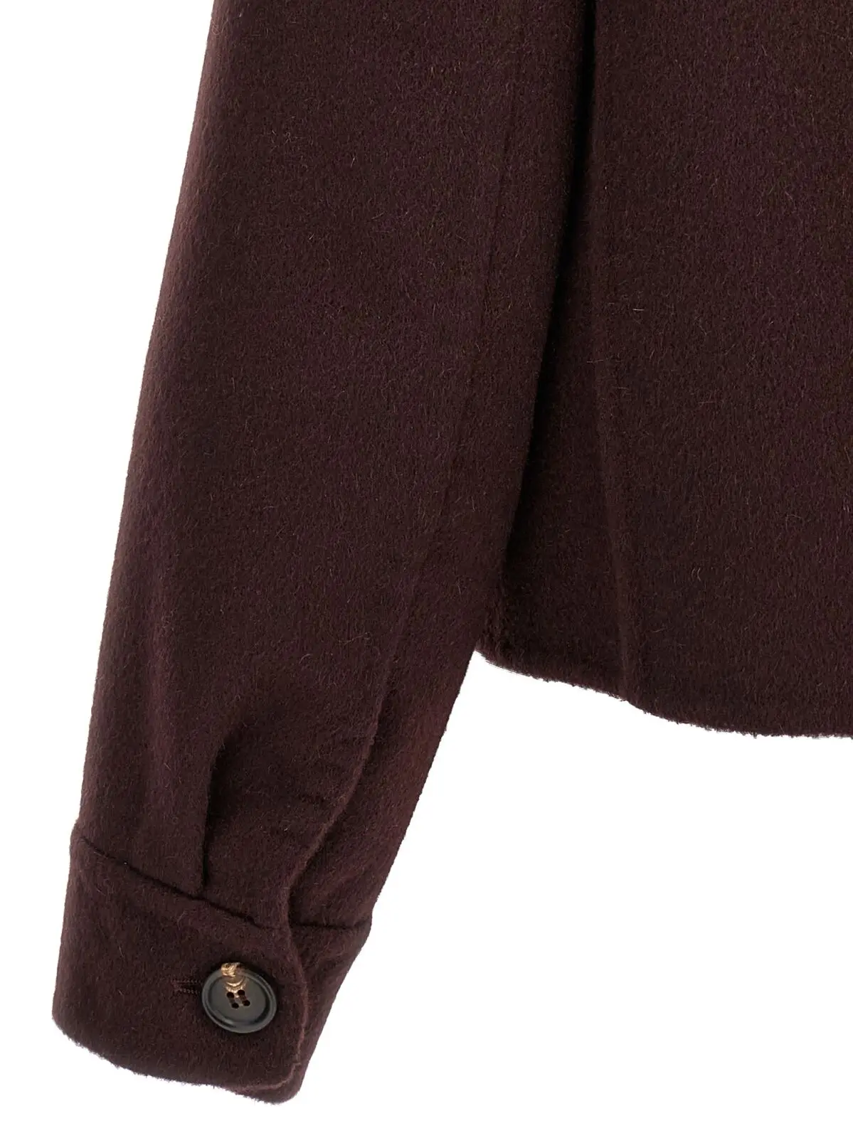 Пальто Brunello Cucinelli Monile cashmere Бордове 4 Monile cashmere coat 100% cashmere BRUNELLO CUCINELLI Bordeaux