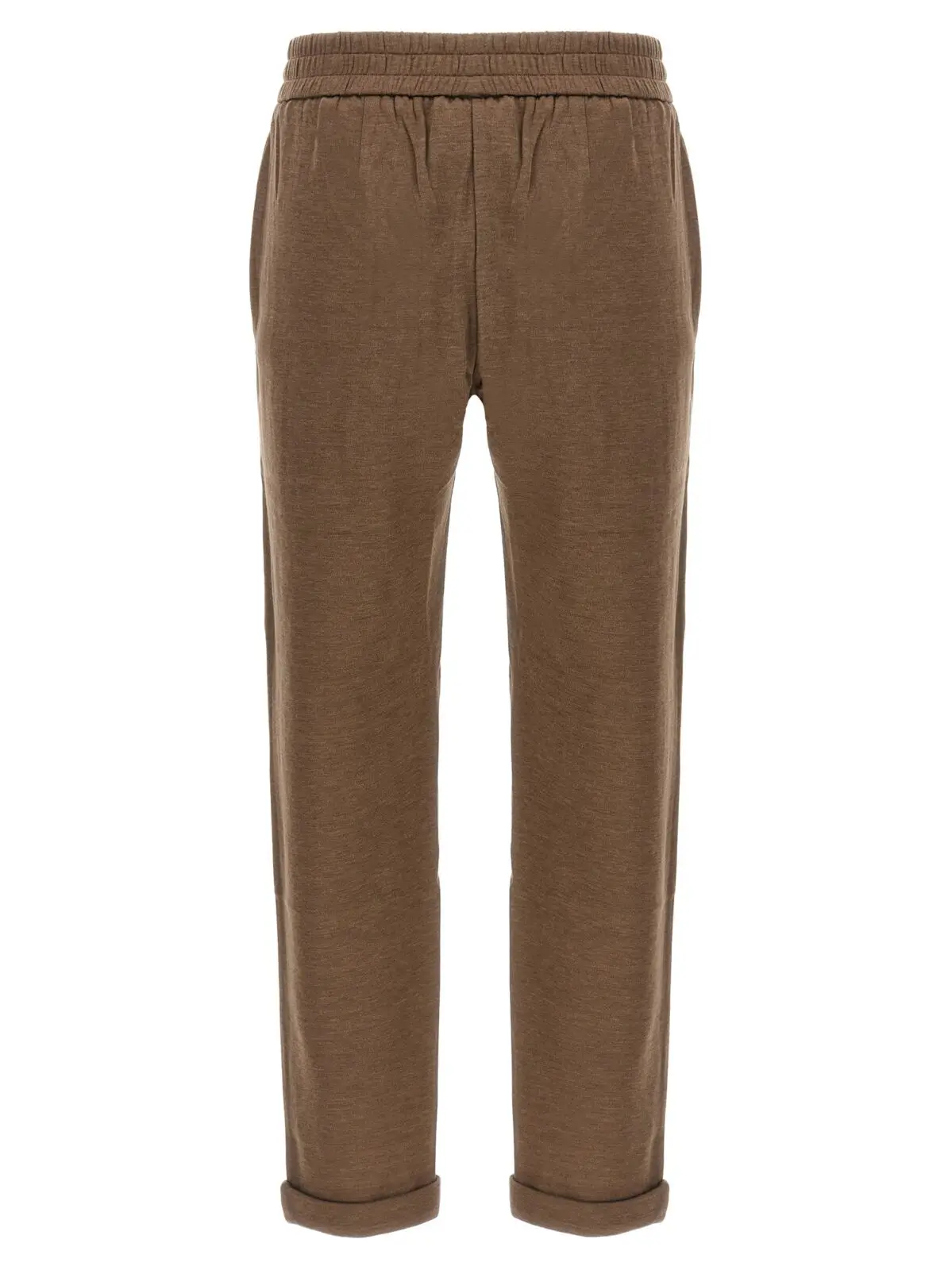 Джогери Shiny Pocket Detail Brunello Cucinelli Коричневі 2 'Shiny Pocket Detail' joggers MD828SB899C9122 BRUNELLO CUCINELLI Brown