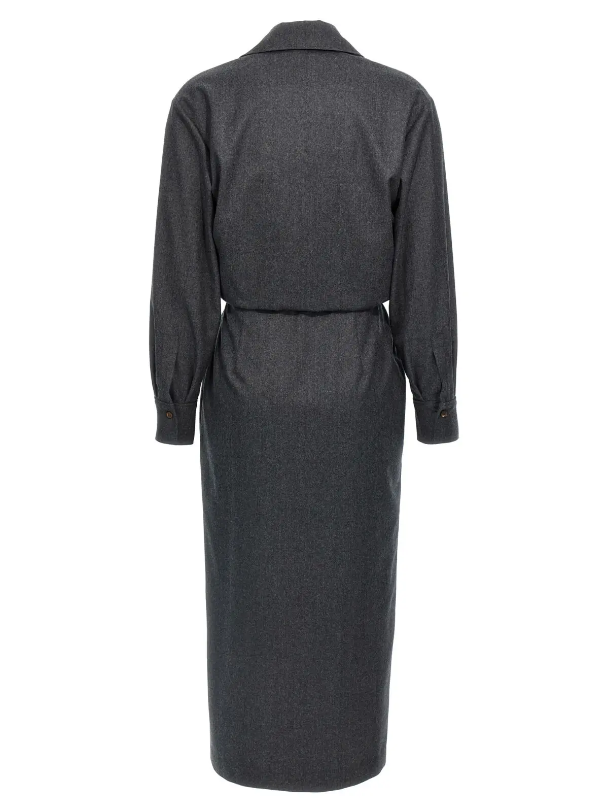 Сукня-шеміз’є Wallet Brunello Cucinelli Сіра 2 Wallet chemisier dress ME226A5395C004 BRUNELLO CUCINELLI Gray