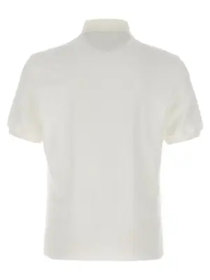 Piqué polo shirt ME8548770CBH20 BRUNELLO CUCINELLI White