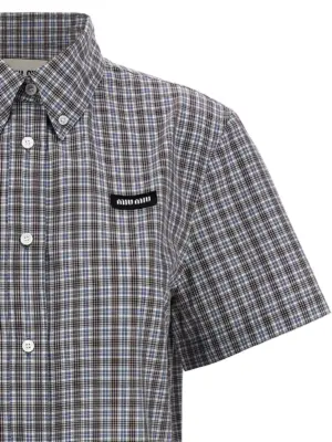 Pleated dress Woman MIU MIU Multicolor