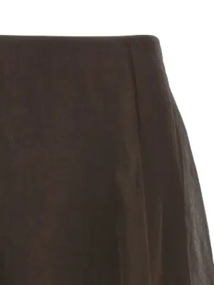 'Circle' skirt Woman BRUNELLO CUCINELLI Brown