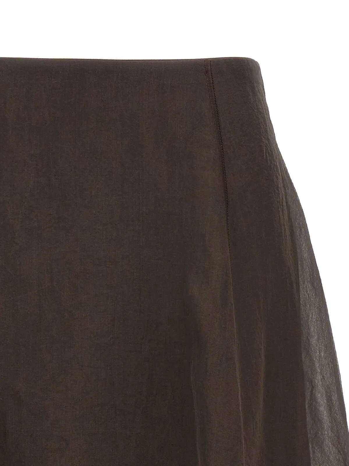 Спідниця Brunello Cucinelli Circle Коричнева 3 'Circle' skirt Woman BRUNELLO CUCINELLI Brown