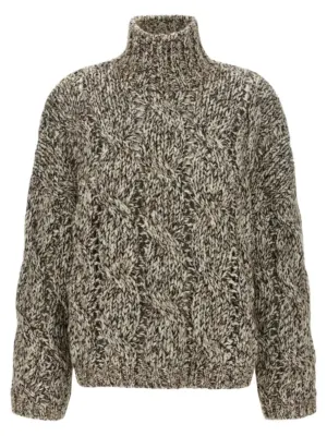 'Dazzling Net' sweater BRUNELLO CUCINELLI Multicolor