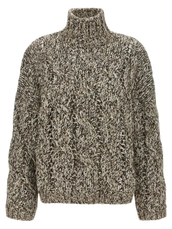 'Dazzling Net' sweater BRUNELLO CUCINELLI Multicolor