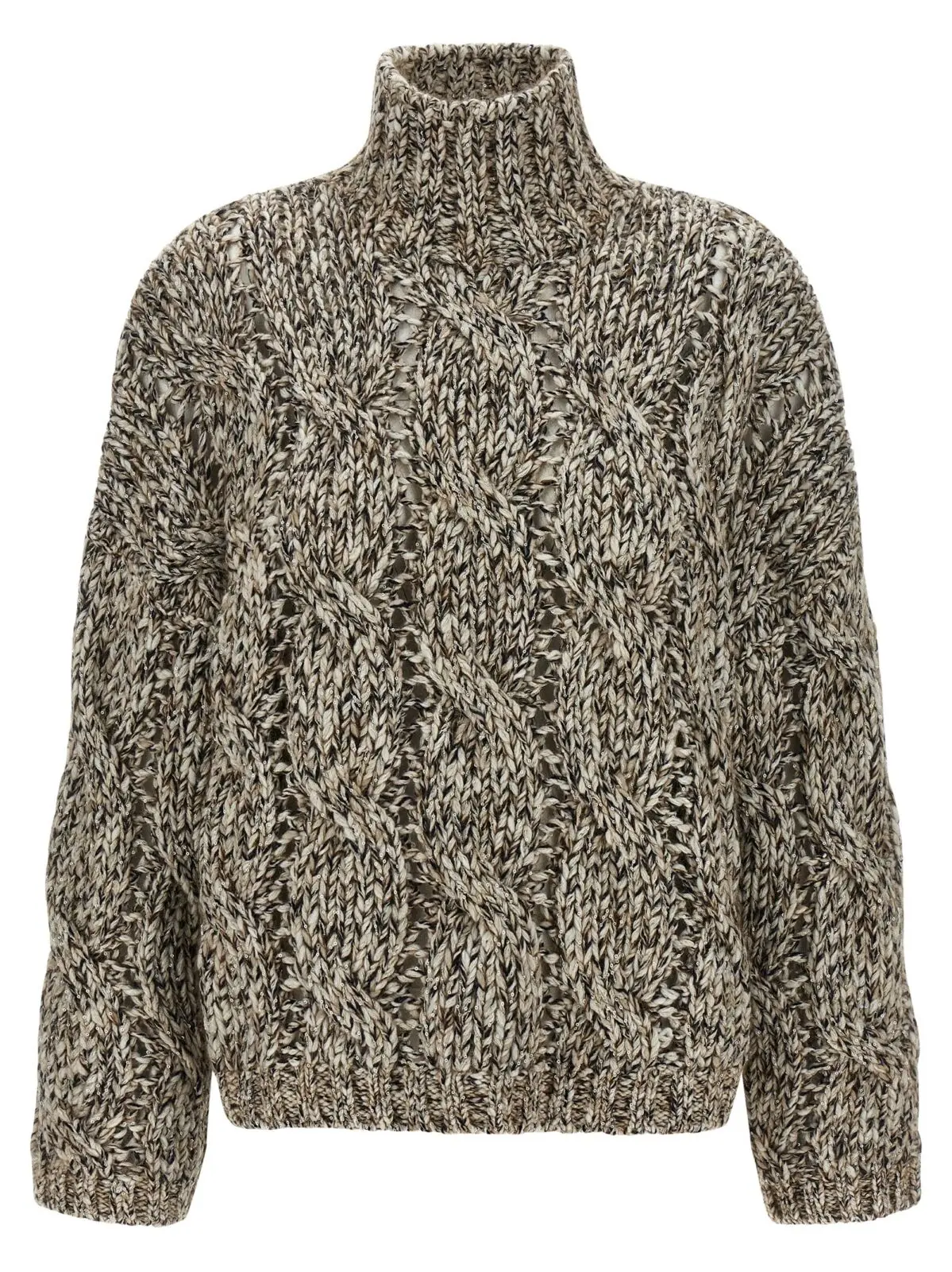 Светр Brunello Cucinelli Dazzling Net Багатокольоровий 1 'Dazzling Net' sweater BRUNELLO CUCINELLI Multicolor