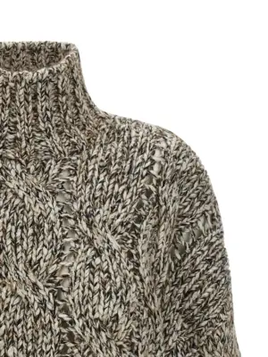 'Dazzling Net' sweater Woman BRUNELLO CUCINELLI Multicolor