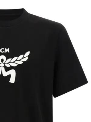 Printed T-shirt Man MCM Black
