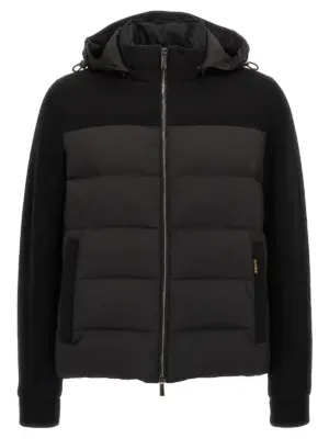 'Allori' down jacket MOORER Black
