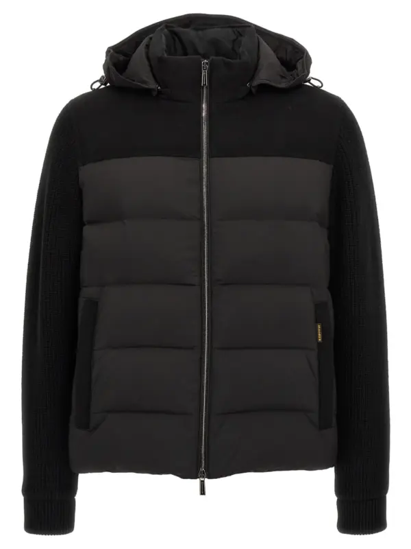 'Allori' down jacket MOORER Black