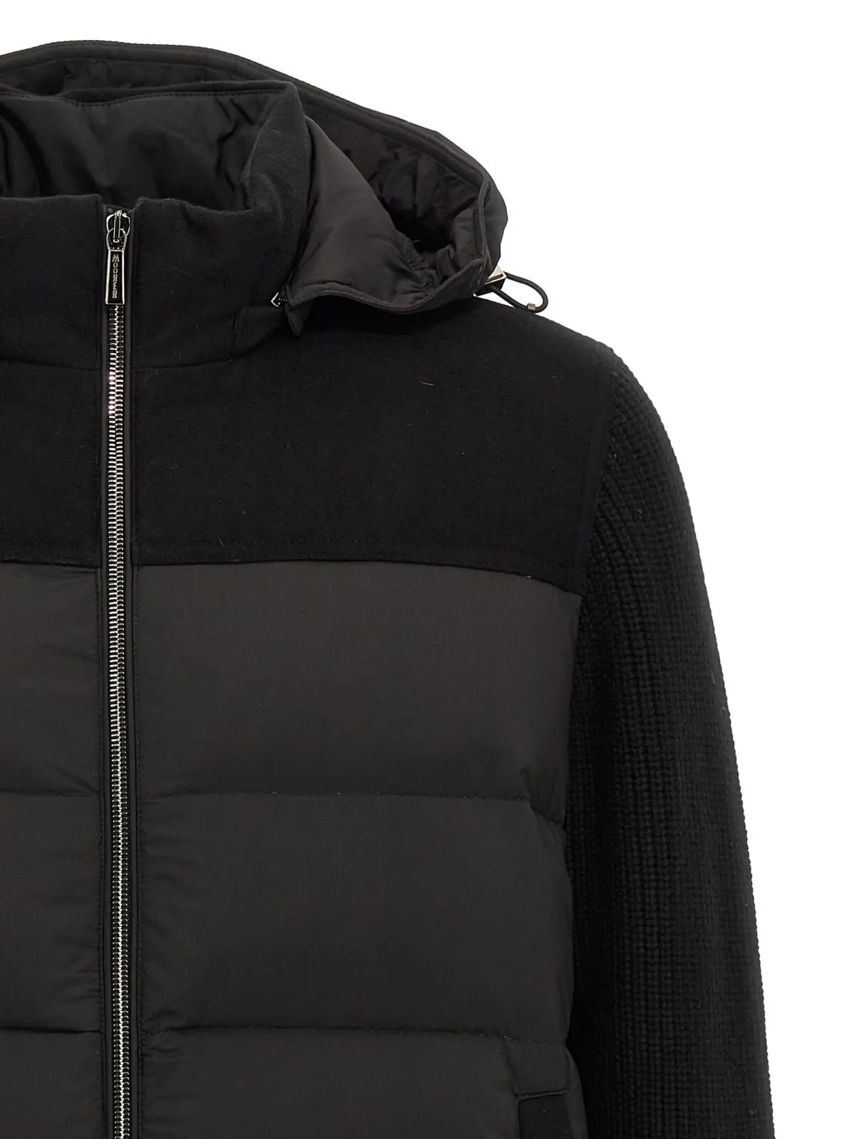 Куртка пухова Moorer Allori Чорна 4 'Allori' down jacket 88% wool 8% ws 4% polyamide MOORER Black