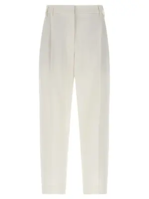 'Slouchy' pants BRUNELLO CUCINELLI White