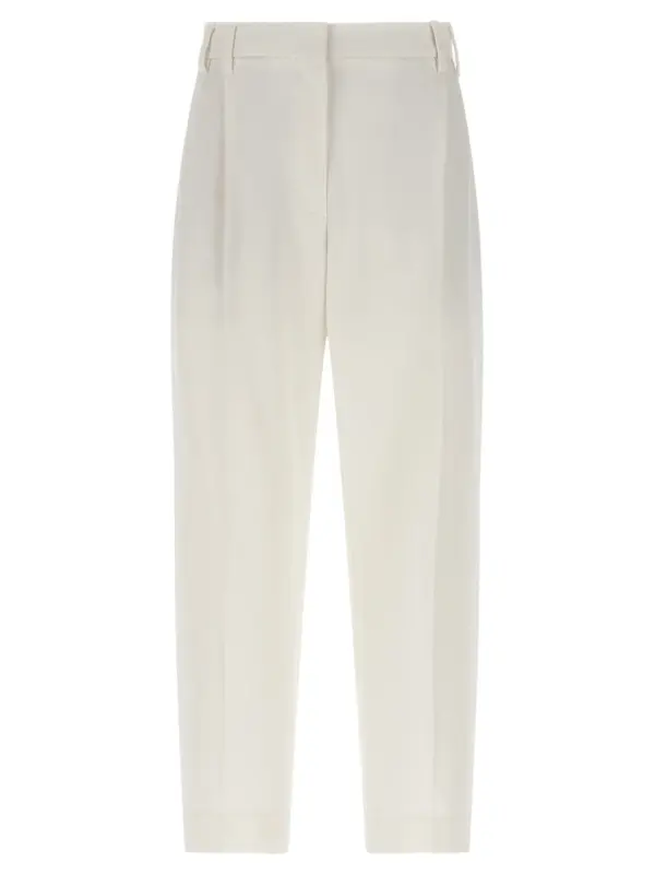 'Slouchy' pants BRUNELLO CUCINELLI White