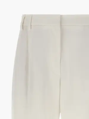 'Slouchy' pants Woman BRUNELLO CUCINELLI White