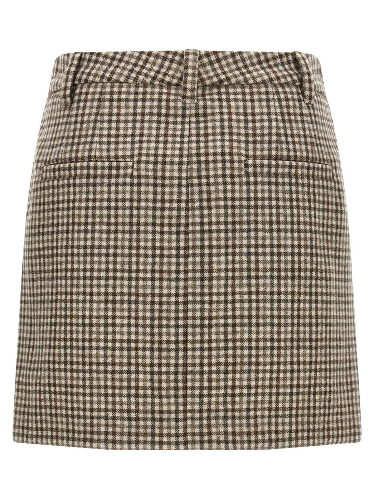 Міні-спідниця Brunello Cucinelli Бежева 2 'Mini' skirt MP523G3896C001 BRUNELLO CUCINELLI Beige