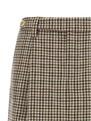 'Mini' skirt Woman BRUNELLO CUCINELLI Beige