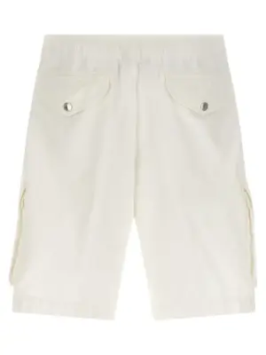 Cargo pocket bermuda shorts MP52DU0025C2200 BRUNELLO CUCINELLI White