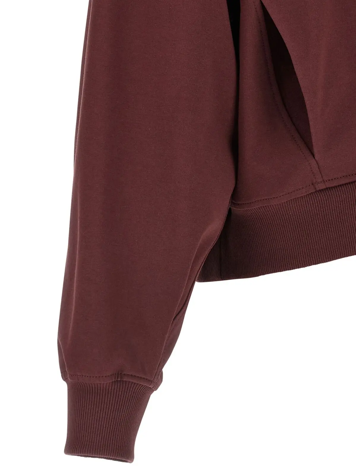 Світшот Shiny Flap Detail Brunello Cucinelli Бордовий 4 'Shiny Flap Detail' sweatshirt 98% cotton