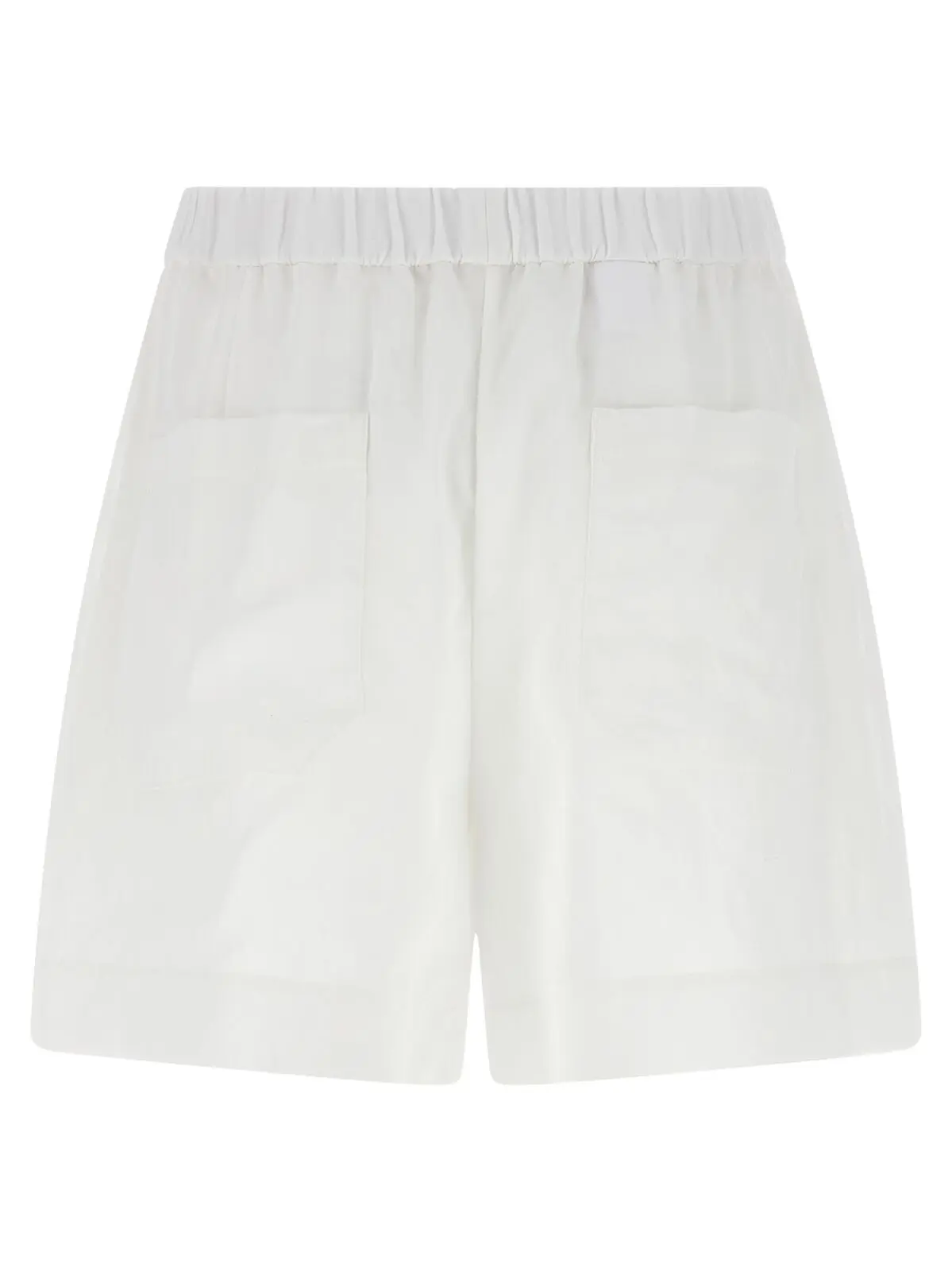 Шорти Brunello Cucinelli Baggy Білі 2 'Baggy' shorts MP911P8959C100 BRUNELLO CUCINELLI White