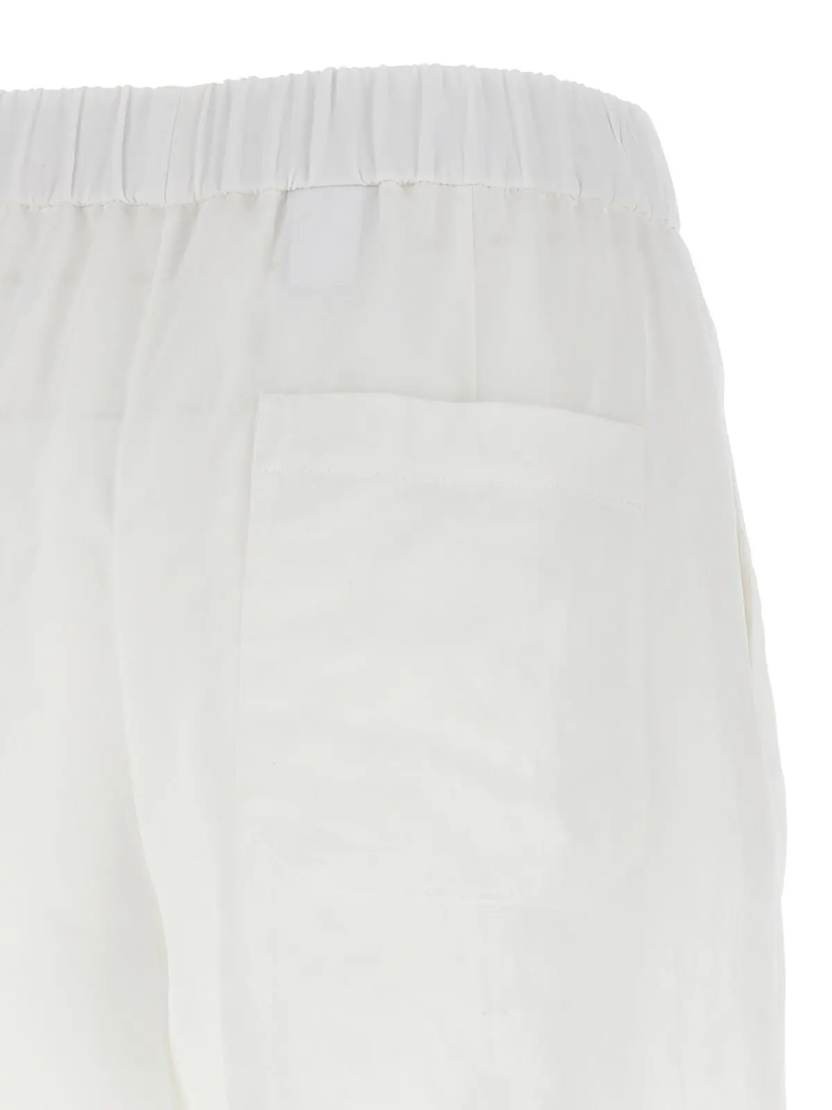 Шорти Brunello Cucinelli Baggy Білі 4 'Baggy' shorts 100% cotton BRUNELLO CUCINELLI White