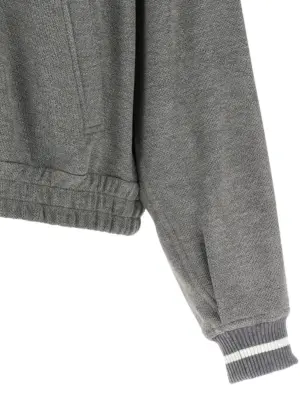 'Sparkling' sweatshirt 62% viscose 33% cotton 5% polyester BRUNELLO CUCINELLI Silver