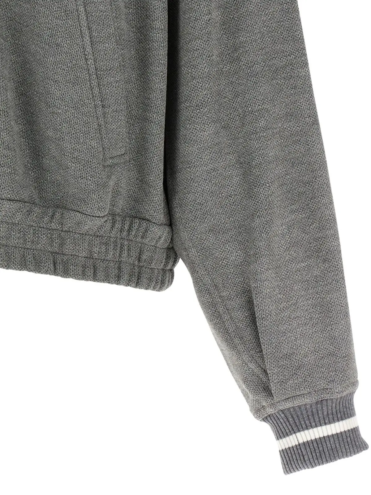 Світшот Sparkling Brunello Cucinelli Срібний 4 'Sparkling' sweatshirt 62% viscose 33% cotton 5% polyester BRUNELLO CUCINELLI Silver