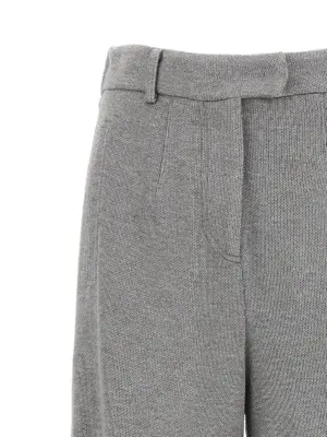 Lamé pants Woman BRUNELLO CUCINELLI Silver