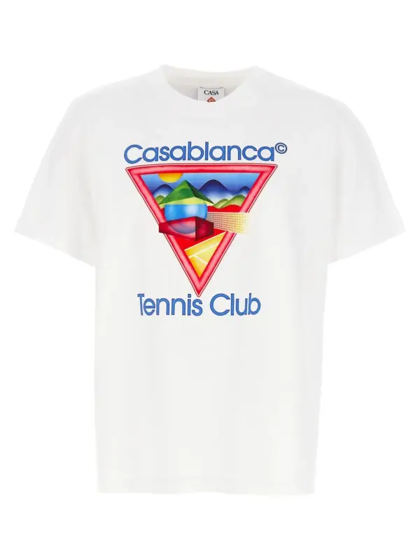 'Tennis Club Icon' T-shirt CASABLANCA Multicolor