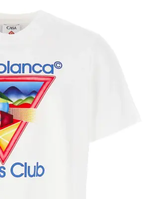 'Tennis Club Icon' T-shirt Man CASABLANCA Multicolor