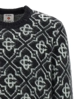 'Monogram' sweater Man CASABLANCA Multicolor