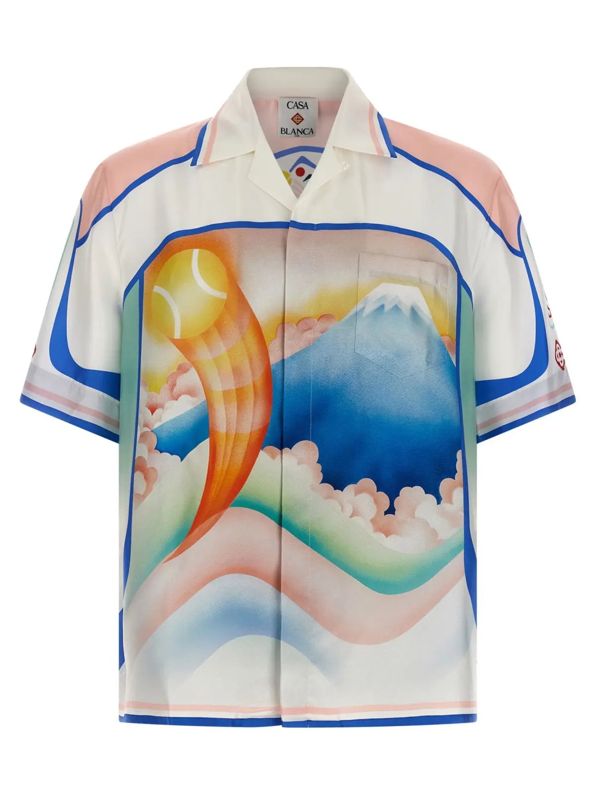 Сорочка Casablanca Fuji Dream Багатокольорова 1 'Fuji Dream' shirt CASABLANCA Multicolor