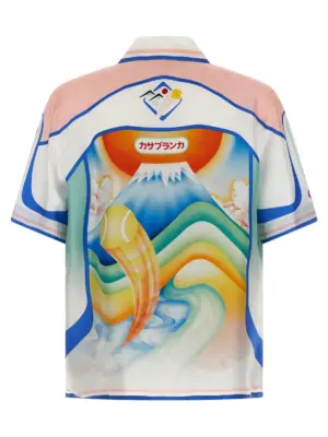 'Fuji Dream' shirt MPF25SH00303FUJIDREAM CASABLANCA Multicolor