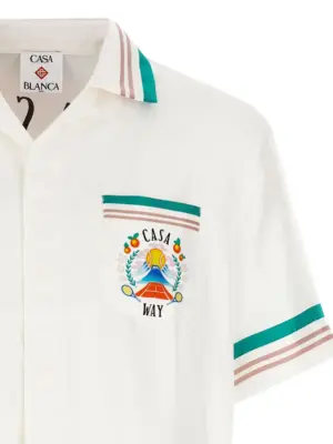 'Cuban Collar' shirt Man CASABLANCA Multicolor