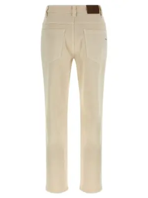 Denim pants MPH81P5847C8739 BRUNELLO CUCINELLI White