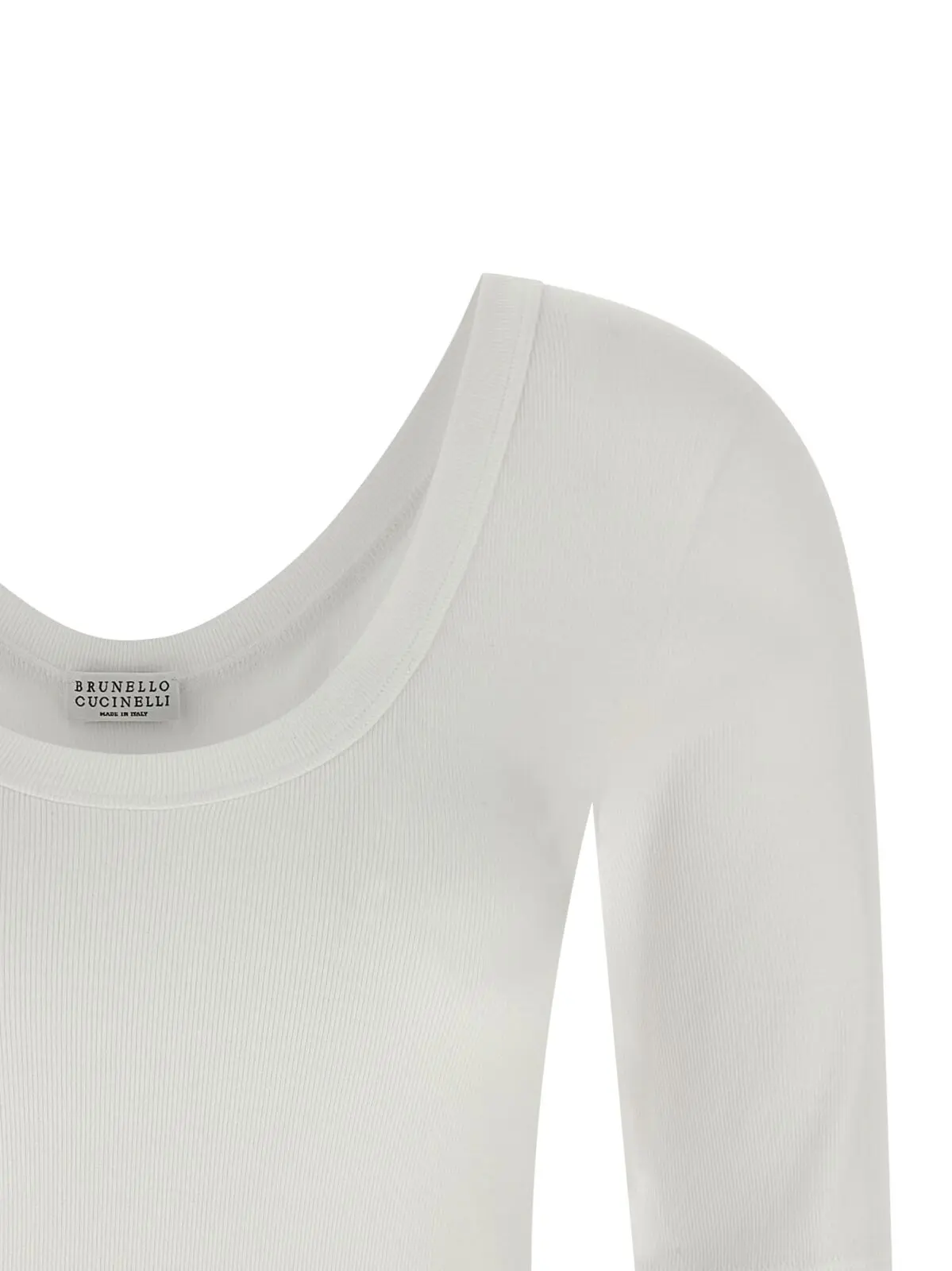 Футболка Brunello Cucinelli Monile Біла 3 T-shirt Monile Woman BRUNELLO CUCINELLI White