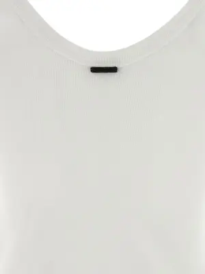 T-shirt Monile 94% cotton 6% elastane BRUNELLO CUCINELLI White