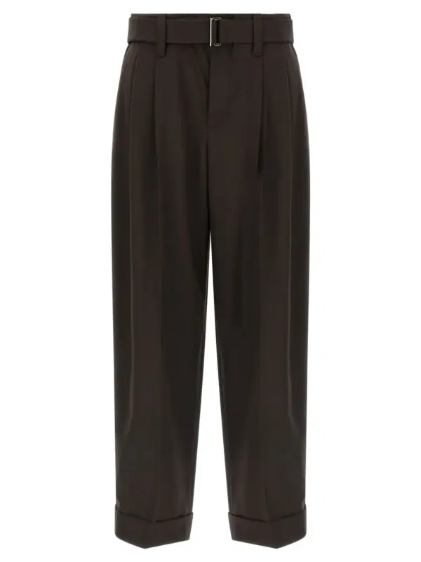 Wool pants BRUNELLO CUCINELLI Brown
