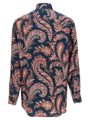 Paisley ramage silk shirt MRIB000199SA1I7X0885 ETRO Multicolor