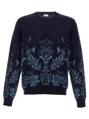 Paisley wool sweater ETRO Multicolor