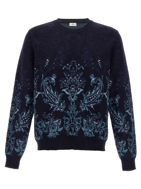 Paisley wool sweater ETRO Multicolor