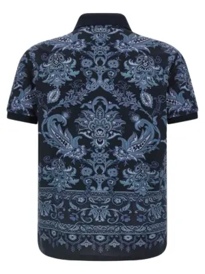 Press polo shirt MRMD0004AK945X0883 ETRO Blue