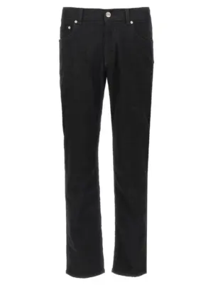 Jacquard jeans ETRO Black