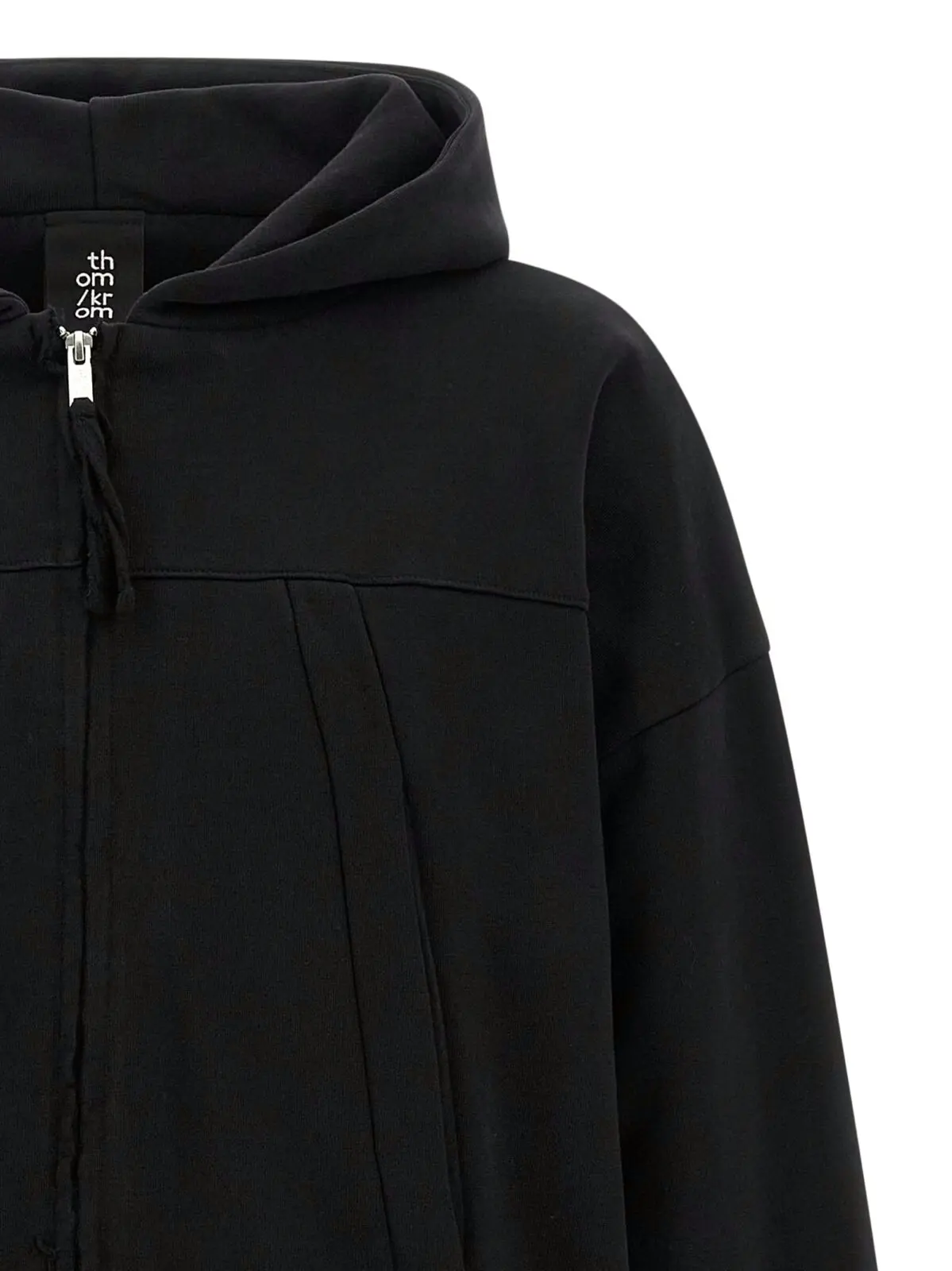 Худі Thom Krom Чорне 3 Hoodie Man THOM KROM Black