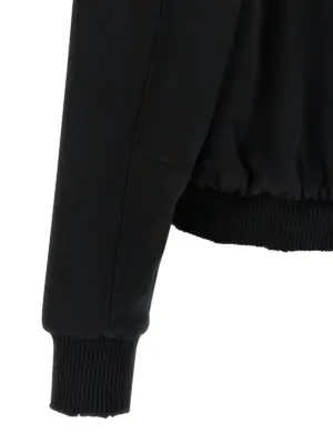 Hoodie 100% cotton THOM KROM Black