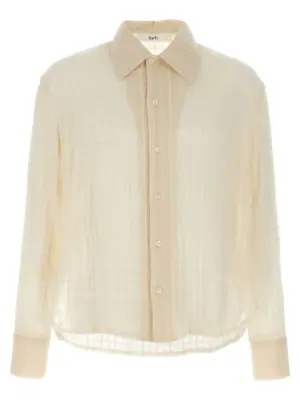 'Ignacio' shirt SÉFR Beige