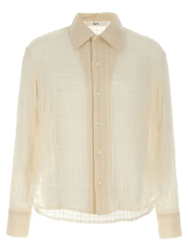 'Ignacio' shirt SÉFR Beige