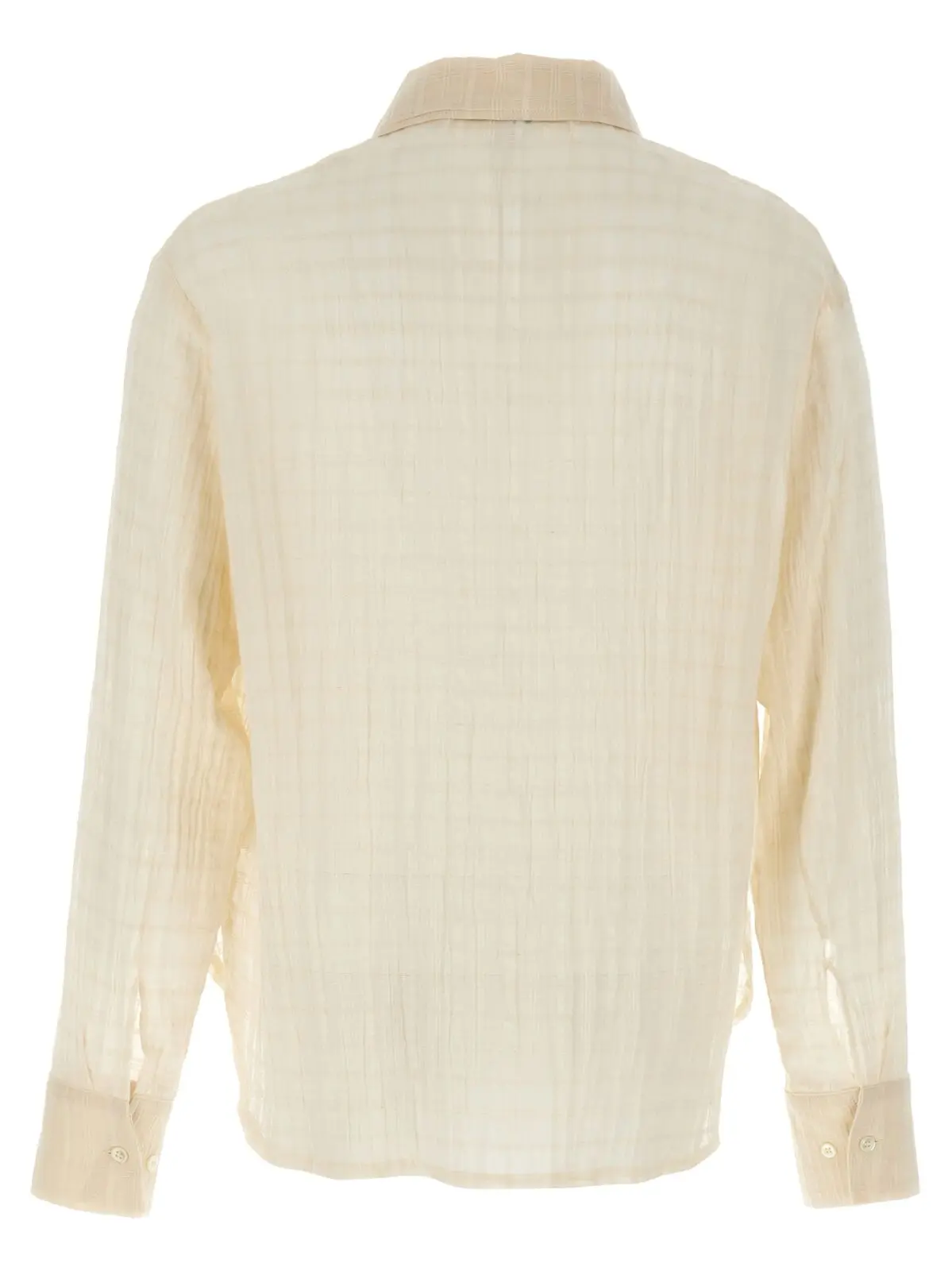 Сорочка Séfr Ignacio Бежева 2 'Ignacio' shirt MSS25IGNACIOCLOUDWHITECHECK SÉFR Beige