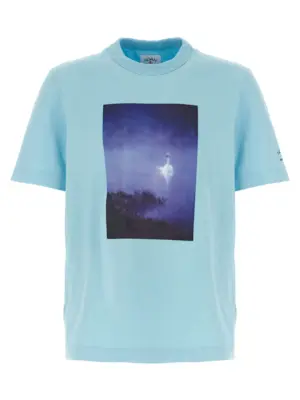 Barbour x NOAH 'Archive Swan' T-shirt BARBOUR Light Blue